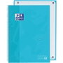 Oxford Cuaderno con Espiral Cuadriculado European Book 1 Touch A4+ 80 Hojas Azul Agua